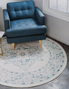 Rustic Charm Revival Collection Area Rug -  Countryside Round Beige  lifestyle 25