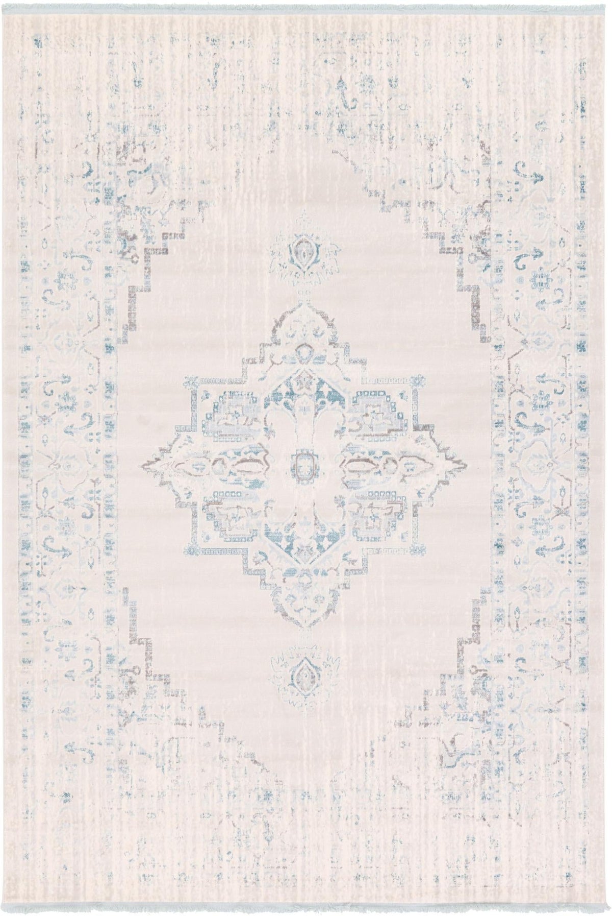 Rustic Charm Revival Collection Area Rug -  Countryside Rectangle Beige  lifestyle 2