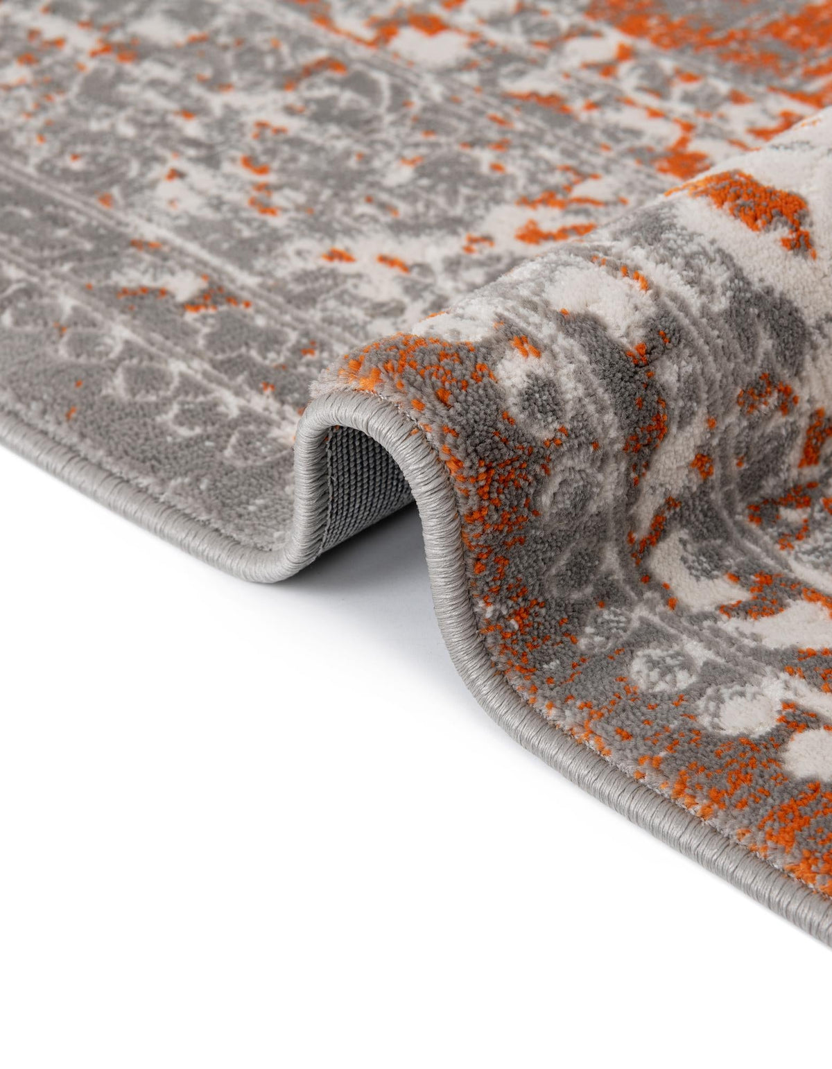 Rustic Charm Revival Collection Area Rug -  Meadowland Rectangle Terracotta  lifestyle 27