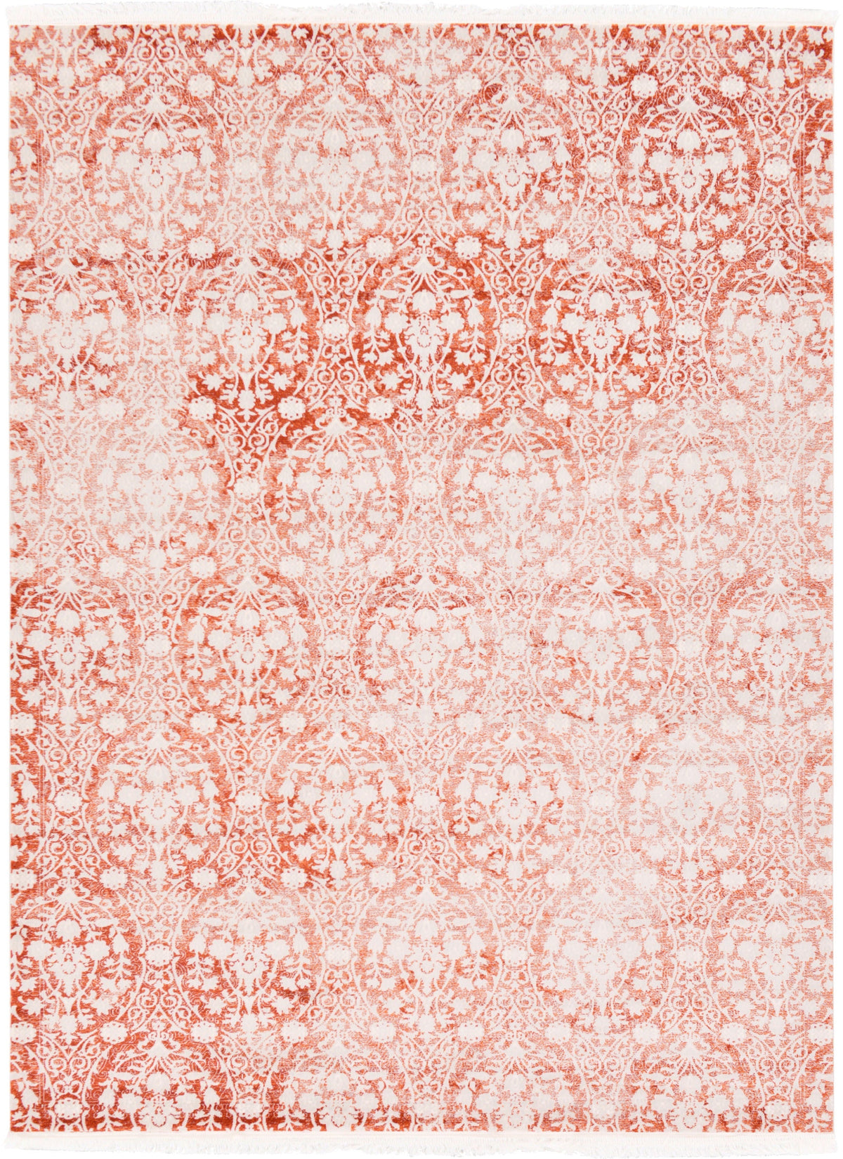 Rustic Charm Revival Collection Area Rug -  Barnwood Rectangle Terracotta  lifestyle 5