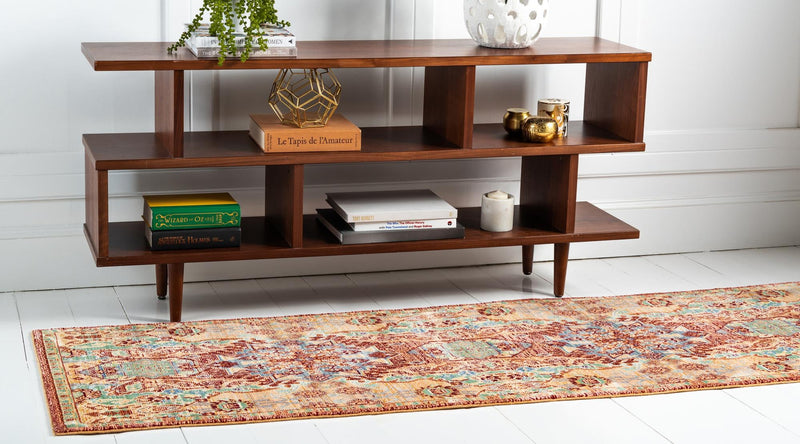 Lagoon Luxe Collection Area Rug -  Atoll Runner Peach  lifestyle 18