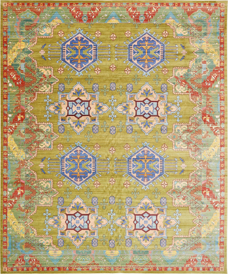 Lagoon Luxe Collection Area Rug -  Lagoon Rectangle Light Green Main