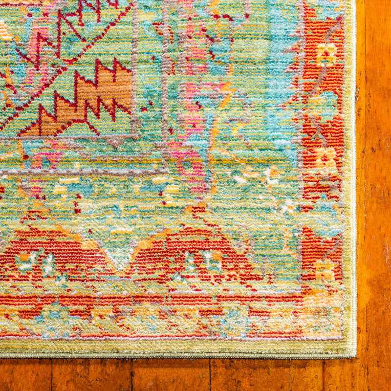 Lagoon Luxe Collection Area Rug -  Lagoon Rectangle Light Green  lifestyle 9