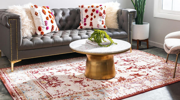 Lagoon Luxe Collection Area Rug -  Sanddune Rectangle Red  lifestyle 3