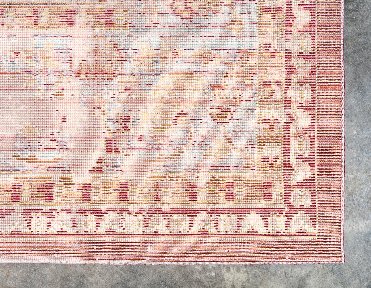 Lagoon Luxe Collection Area Rug -  Sanddune Rectangle Red  lifestyle 10