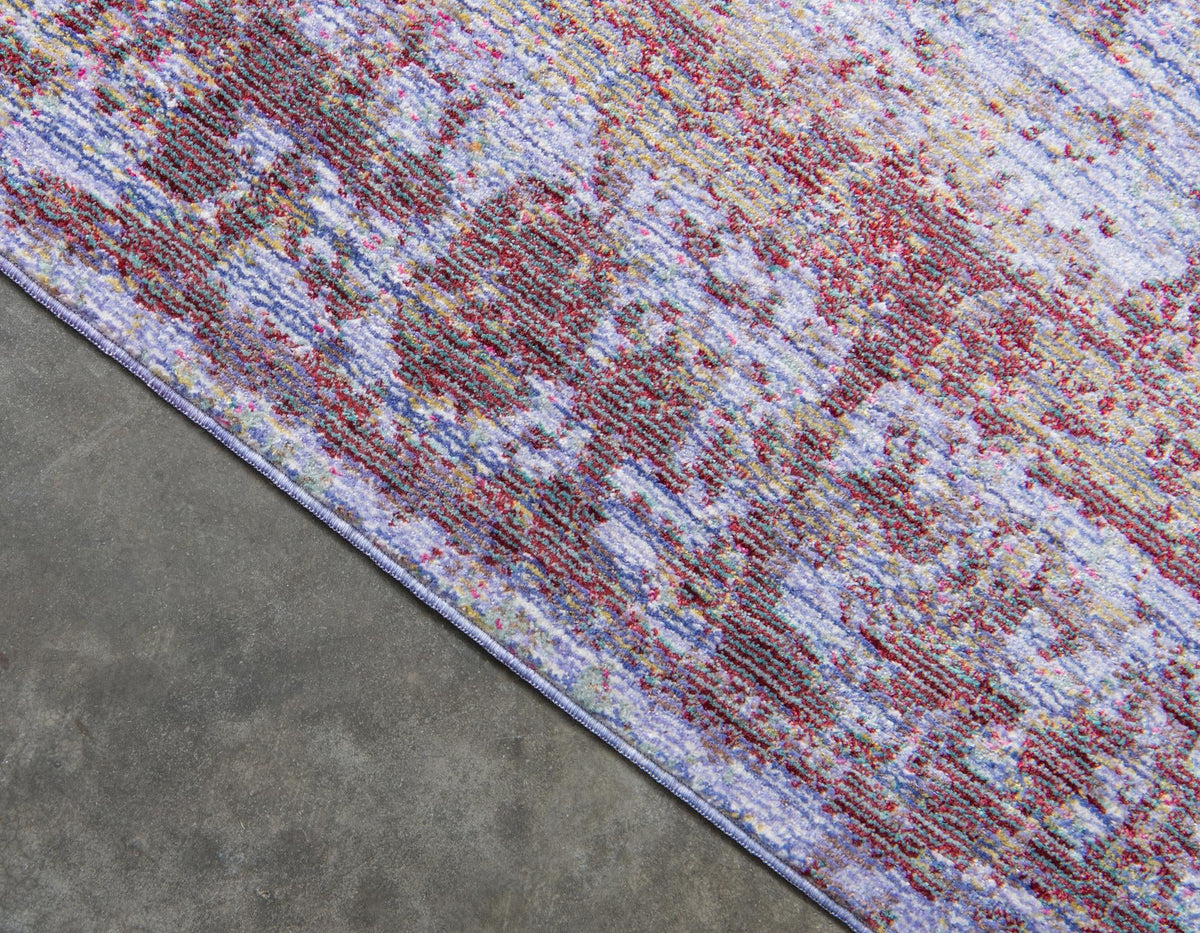 Lagoon Luxe Collection Area Rug -  Seaweed Runner Violet  lifestyle 16