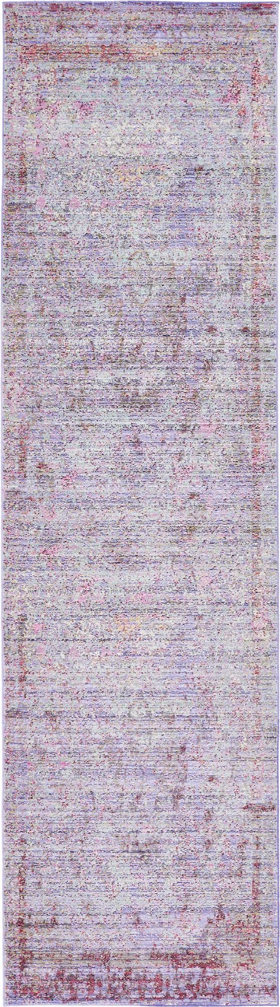 Lagoon Luxe Collection Area Rug -  Seaweed Runner Violet  lifestyle 2