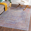 Lagoon Luxe Collection Area Rug -  Seaweed Rectangle Violet  lifestyle 5