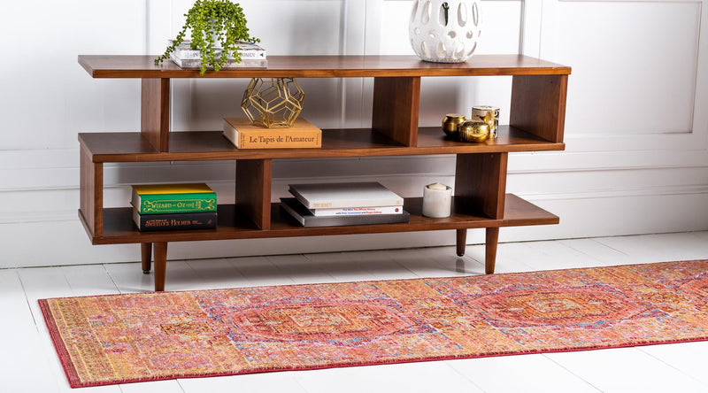 Lagoon Luxe Collection Area Rug -  Dunes Runner Peach  lifestyle 20