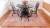 Lagoon Luxe Collection Area Rug -  Dunes Square Peach  lifestyle 7