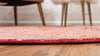 Lagoon Luxe Collection Area Rug -  Dunes Square Peach  lifestyle 8
