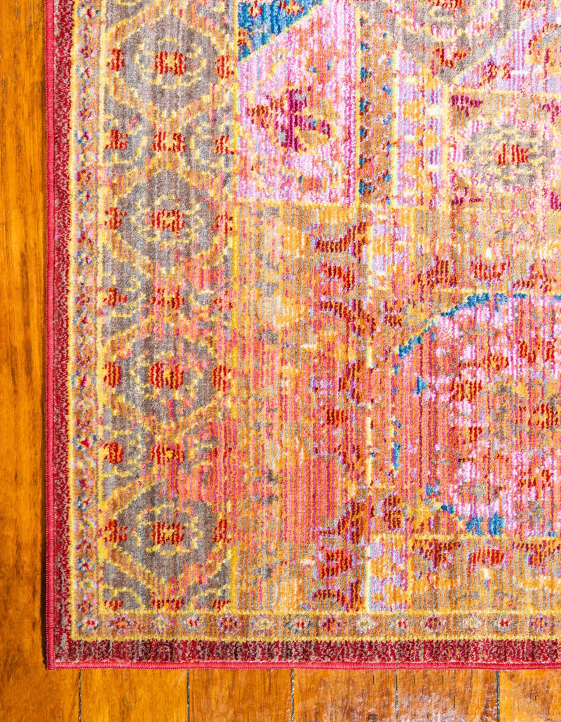 Lagoon Luxe Collection Area Rug -  Dunes Square Peach  lifestyle 12