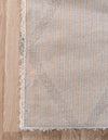 Opulent Lattice Plush Collection Area Rug - Versailles Square Beige  lifestyle 111