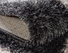 Opulent Lattice Plush Collection Area Rug - Versailles Rectangle Black  lifestyle 18