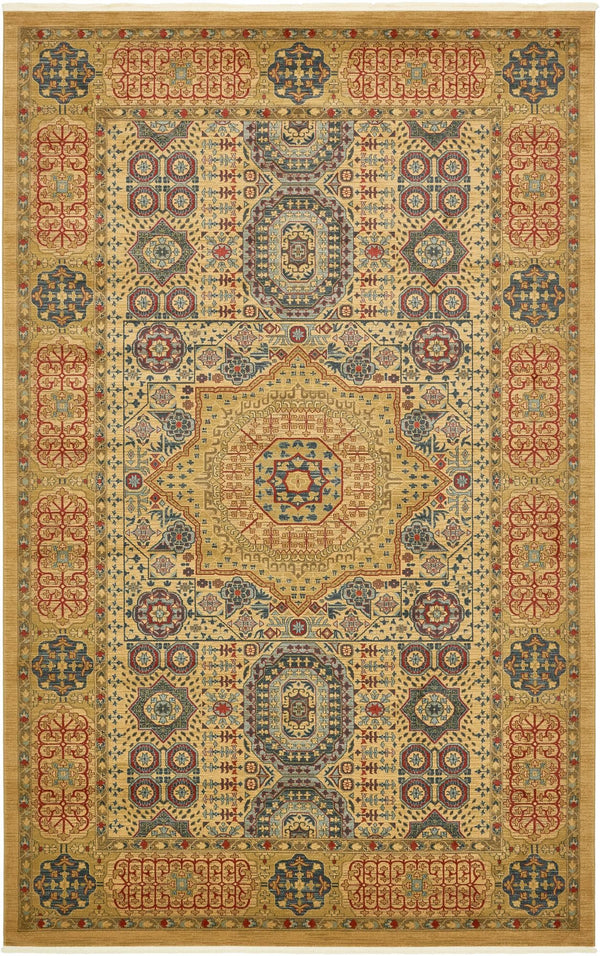 Ottoman Elegance Collection Area Rug -  Ephesus Rectangular Beige  lifestyle 41
