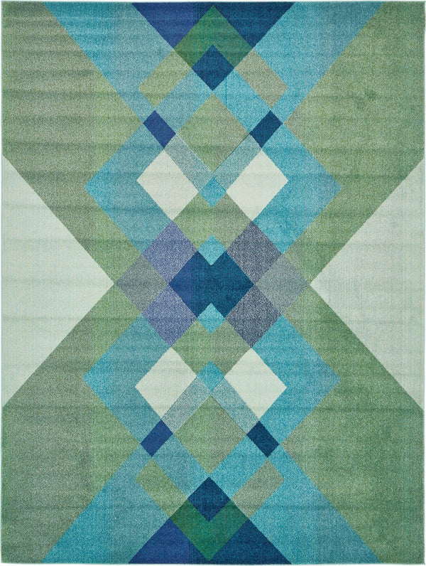 Marrakesh Elegance Collection Area Rug -  Rabat Rectangle Green Main