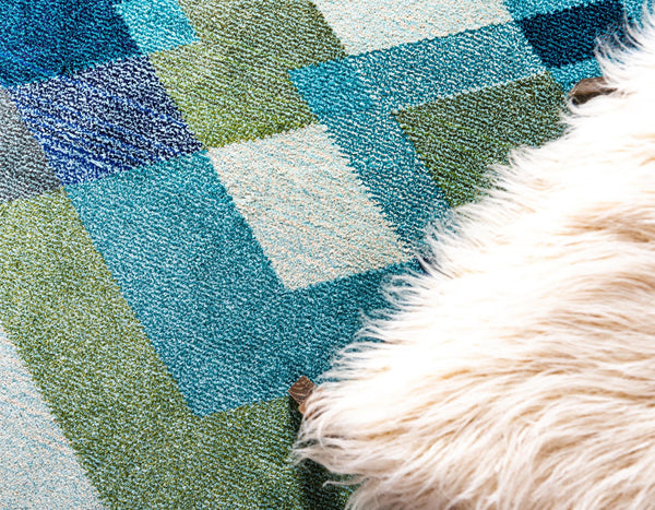 Marrakesh Elegance Collection Area Rug -  Rabat Rectangle Green  lifestyle 6