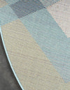 Marrakesh Elegance Collection Area Rug -  Rabat Round Green  lifestyle 28