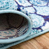 Marrakesh Elegance Collection Area Rug -  Selouane Rectangle Blue  lifestyle 7
