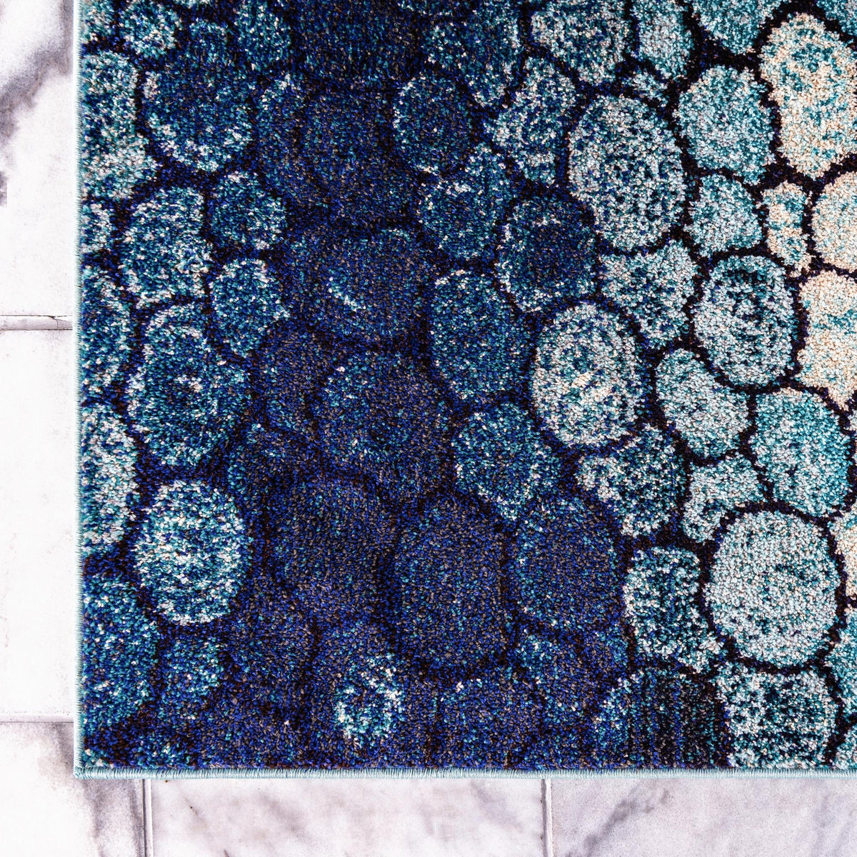 Marrakesh Elegance Collection Area Rug -  Selouane Rectangle Blue  lifestyle 9