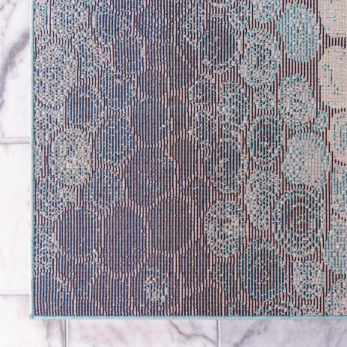 Marrakesh Elegance Collection Area Rug -  Selouane Rectangle Blue  lifestyle 10