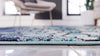 Marrakesh Elegance Collection Area Rug -  Selouane Runner Blue  lifestyle 19