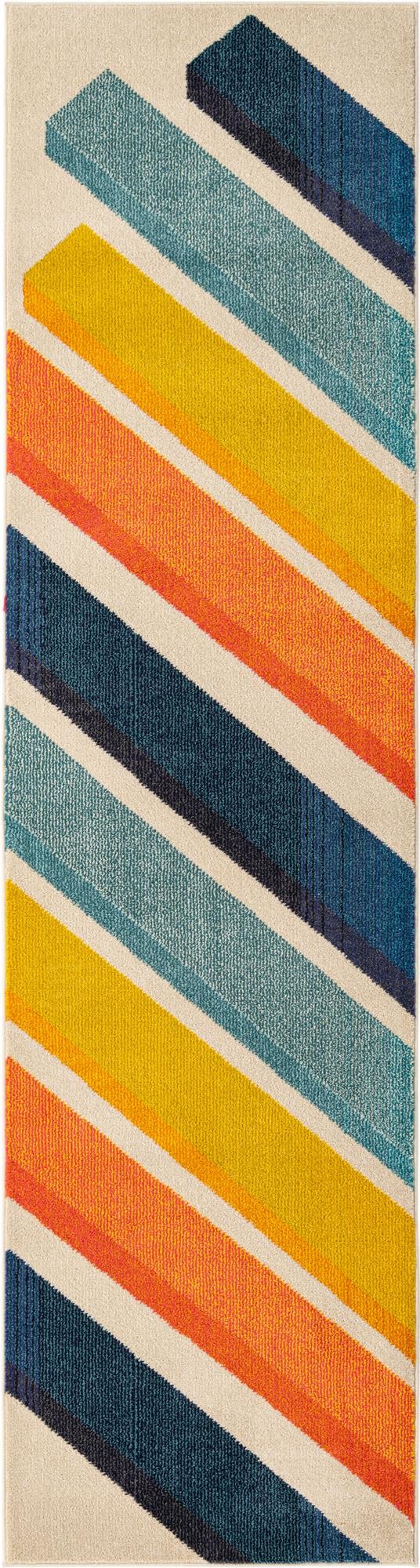 Marrakesh Elegance Collection Area Rug -  Volubilis. Runner Beige  lifestyle 11