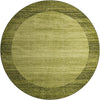 Studio Haven Collection Area Rug -  Conservatory (Light Green) Round Light Green  lifestyle 16