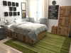 Studio Haven Collection Area Rug -  Conservatory (Light Green) Square Light Green  lifestyle 21