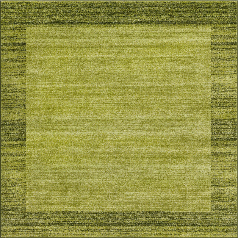 Studio Haven Collection Area Rug -  Conservatory (Light Green) Square Light Green  lifestyle 17