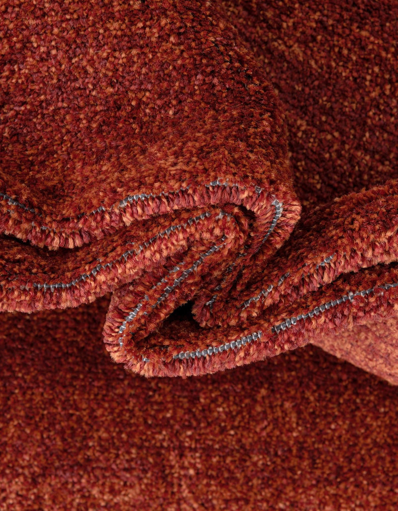 Studio Haven Collection Area Rug -  Conservatory (Terracotta) Round Terracotta  lifestyle 40