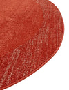 Studio Haven Collection Area Rug -  Conservatory (Terracotta) Round Terracotta  lifestyle 35