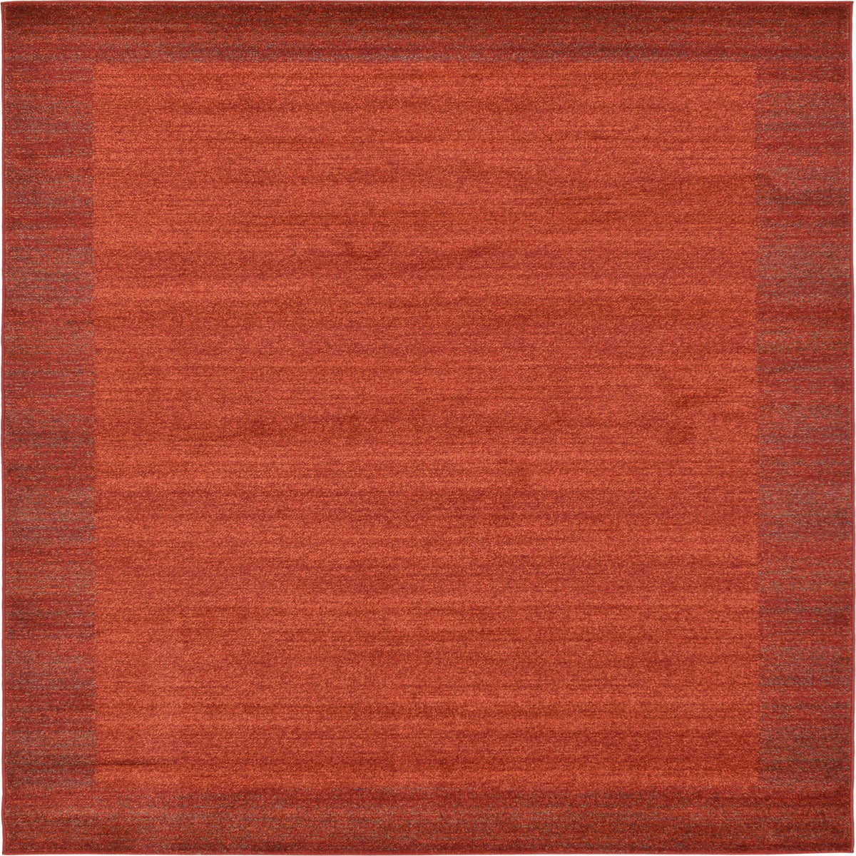 Studio Haven Collection Area Rug -  Conservatory (Terracotta) Square Terracotta  lifestyle 20