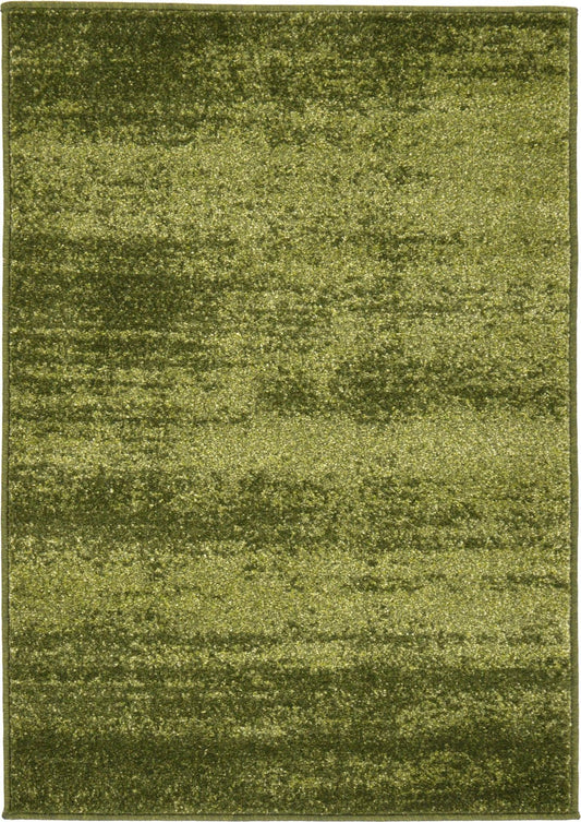 Studio Haven Collection Area Rug -  Gallery (Green) Rectangle Green Main