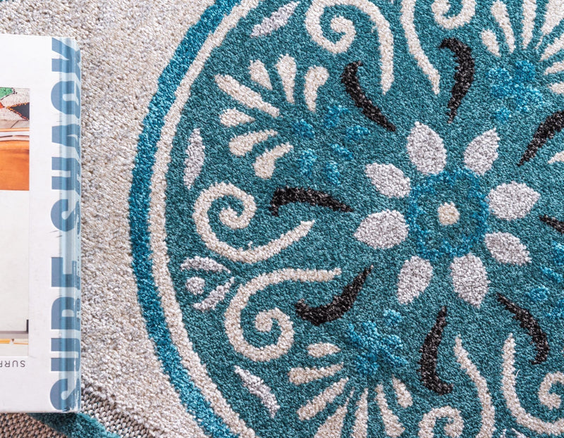 Urban Terrace Collection Area Rug -  Deck Rectangle Cream  lifestyle 29