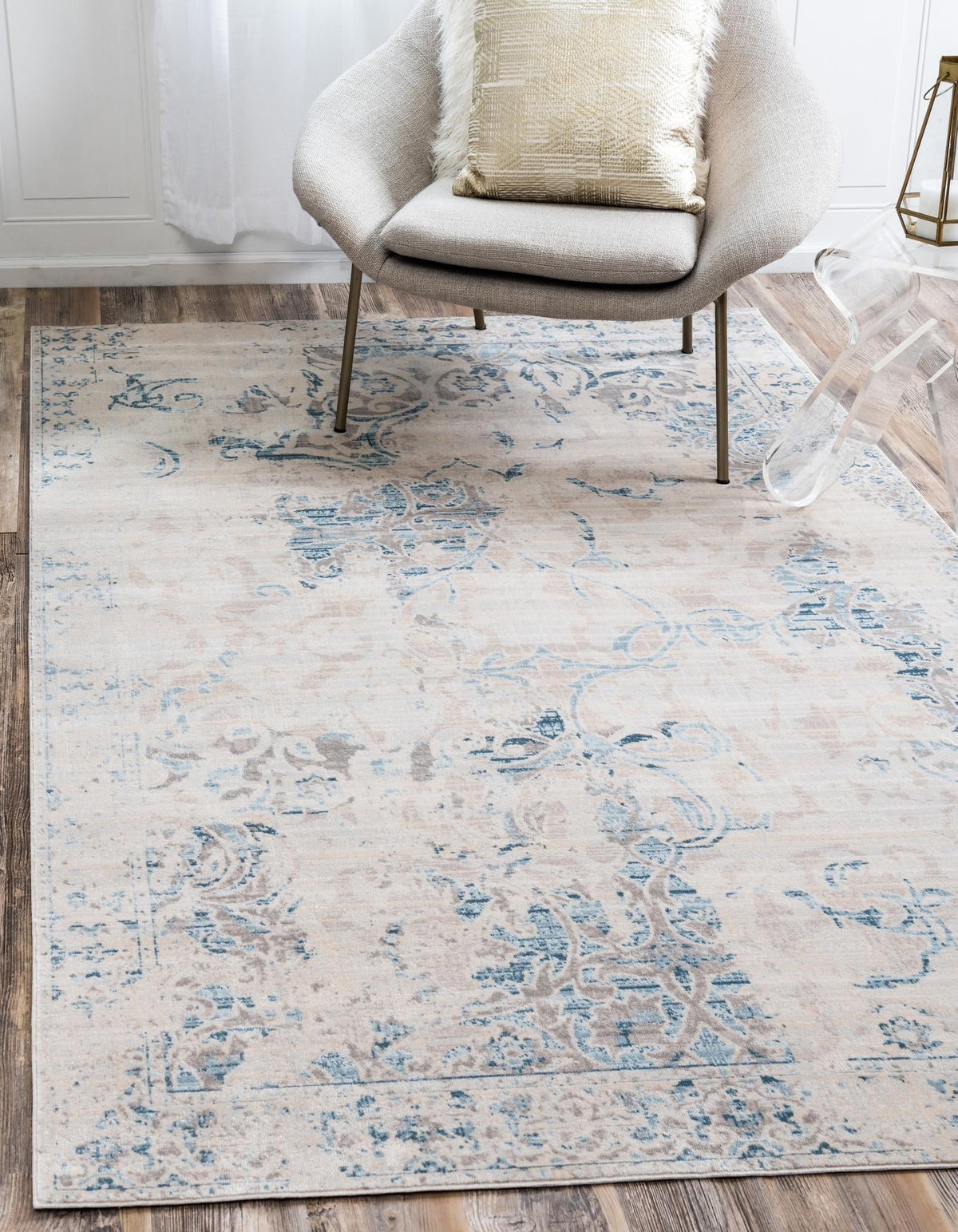 Heritage Retreat Collection Area Rug - Manor Rectangle Dark Beige  lifestyle 2