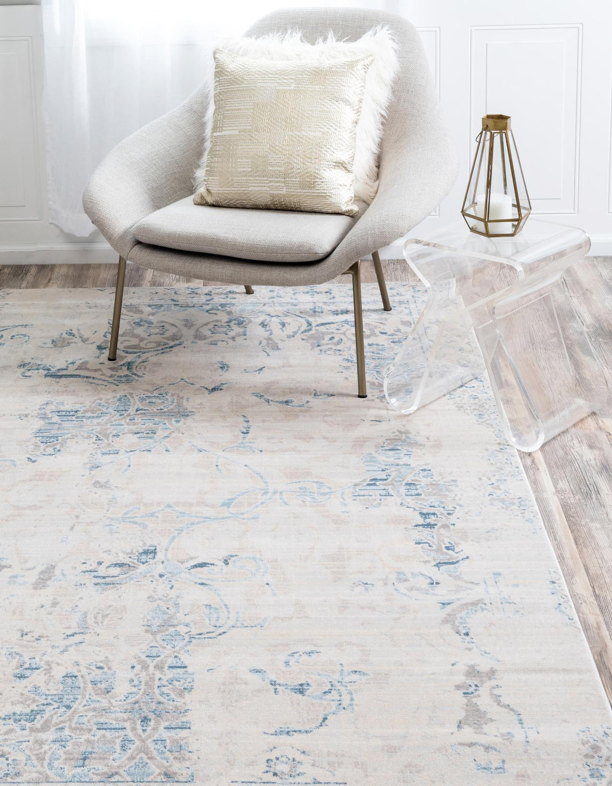 Heritage Retreat Collection Area Rug - Manor Rectangle Dark Beige  lifestyle 4