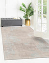 Heritage Retreat Collection Area Rug -  Estate Rectangle Dark Gray  lifestyle 5