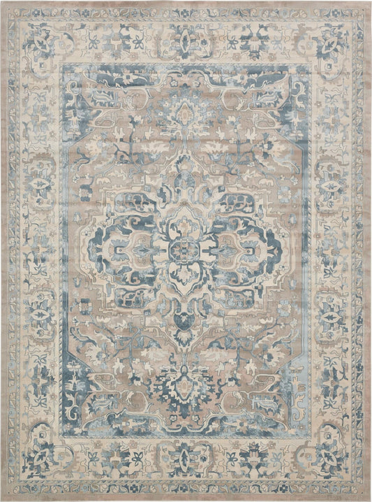 Heritage Retreat Collection Area Rug -  Bungalow Rectangle Dark Gray Main