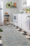Heritage Retreat Collection Area Rug -  Bungalow Runner Dark Gray  lifestyle 29