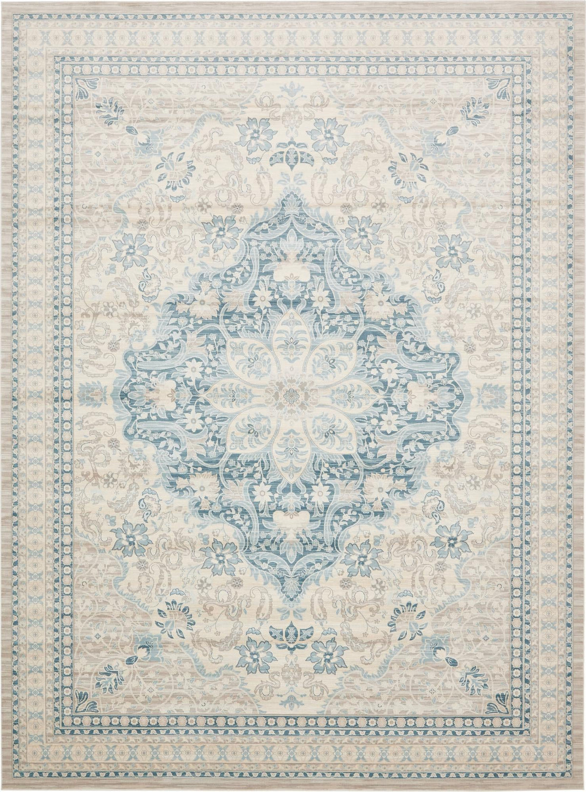 Heritage Retreat Collection Area Rug -  Pavilion Rectangle Beige Main