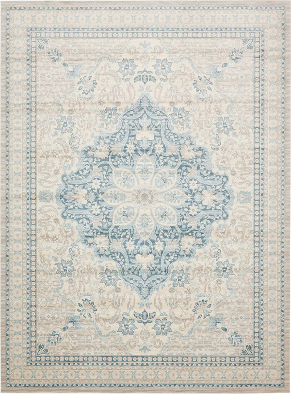 Heritage Retreat Collection Area Rug -  Pavilion Rectangle Beige Main
