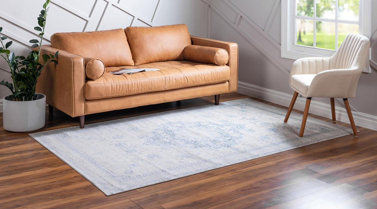Heritage Retreat Collection Area Rug -  Pavilion Rectangle Beige  lifestyle 3