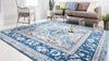 Antique Tapestry Collection Area Rug -  Windsor Square Blue  lifestyle 88
