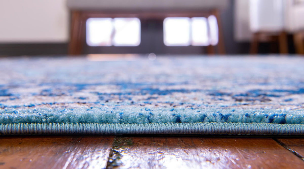 Antique Tapestry Collection Area Rug -  Windsor Rectangle Blue  lifestyle 16