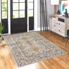 Antique Tapestry Collection Area Rug -  Windsor Rectangle Silver  lifestyle 29