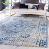 Antique Tapestry Collection Area Rug -  Chantilly Square Ivory  lifestyle 60