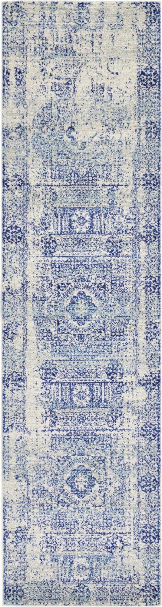 Antique Tapestry Collection Area Rug -  Chantilly Runner Ivory  lifestyle 29