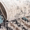 Antique Tapestry Collection Area Rug -  Hampton Square Ivory  lifestyle 35