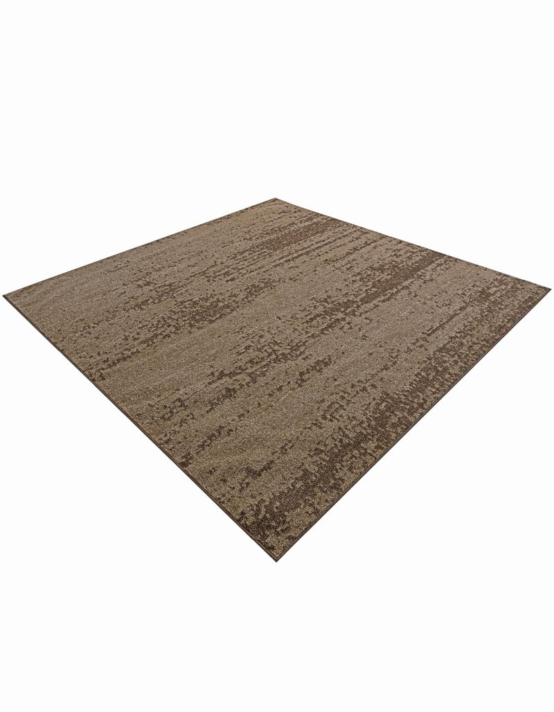 Studio Haven Collection Area Rug -  Gallery (Brown) Square Brown  lifestyle 47